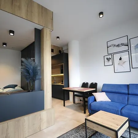 Apartament Flaming Hanza Tower Щецин Екстер'єр фото
